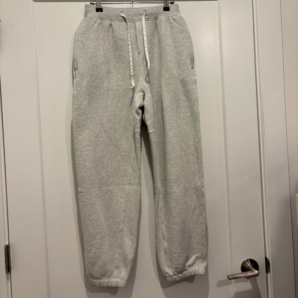 Lululemon Scuba High-Rise Jogger Heathered Core Ultra Light Grey Fleece Pants